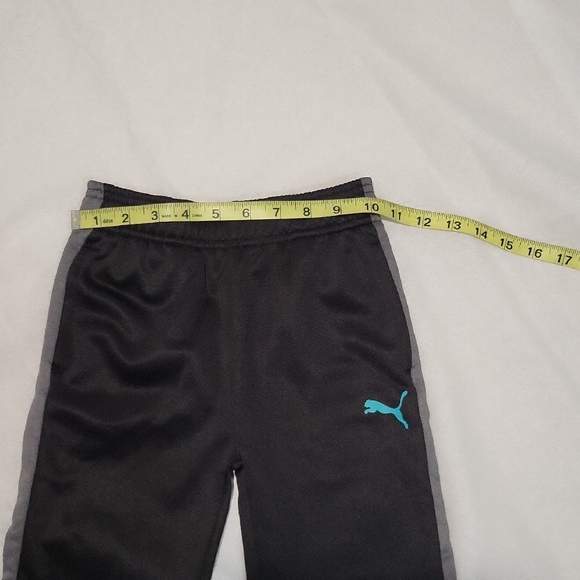 Puma Grey and Black Set with Aqua Details PUMA Kids 6 New Without Tags - Picture 7 of 8